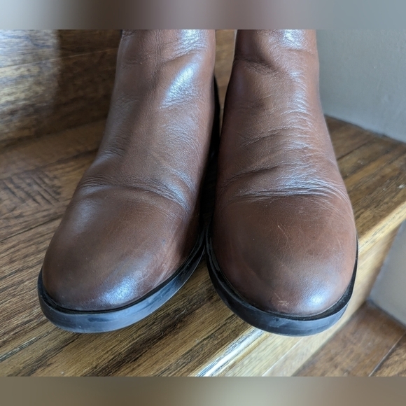 Leather boots Aldo women Wicoeni women's leather Ankle boots Sz 5, Euro 35 - Picture 7 of 8